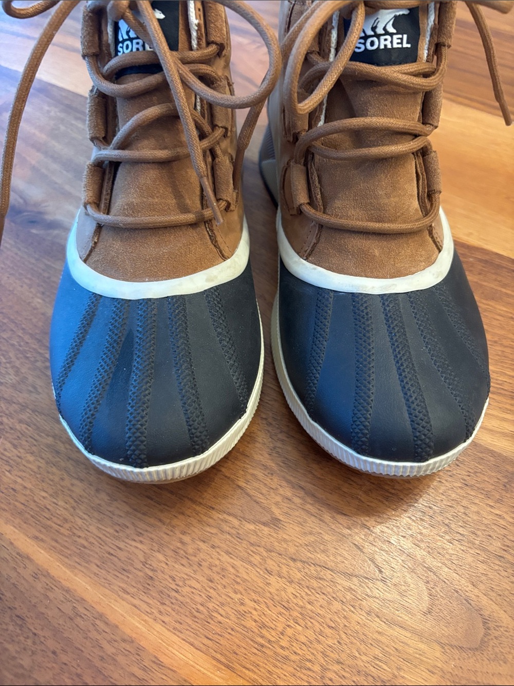 SOREL Out 'N About III Tan Black Classic boots Women’s Size 10 - Picture 2 of 10